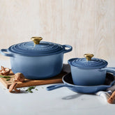Signature Enameled Cast Iron 5-Piece Cookware Set