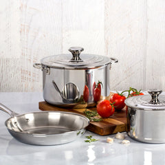 Signature Stainless Steel 5-Piece Cookware Set