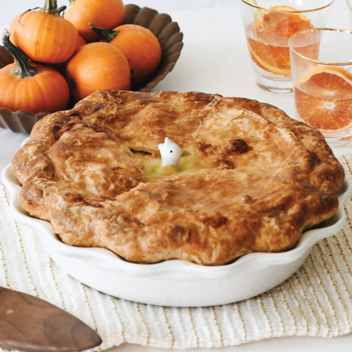 Heritage Fluted Pie Dish