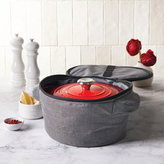 Round Dutch Oven Tote Bag