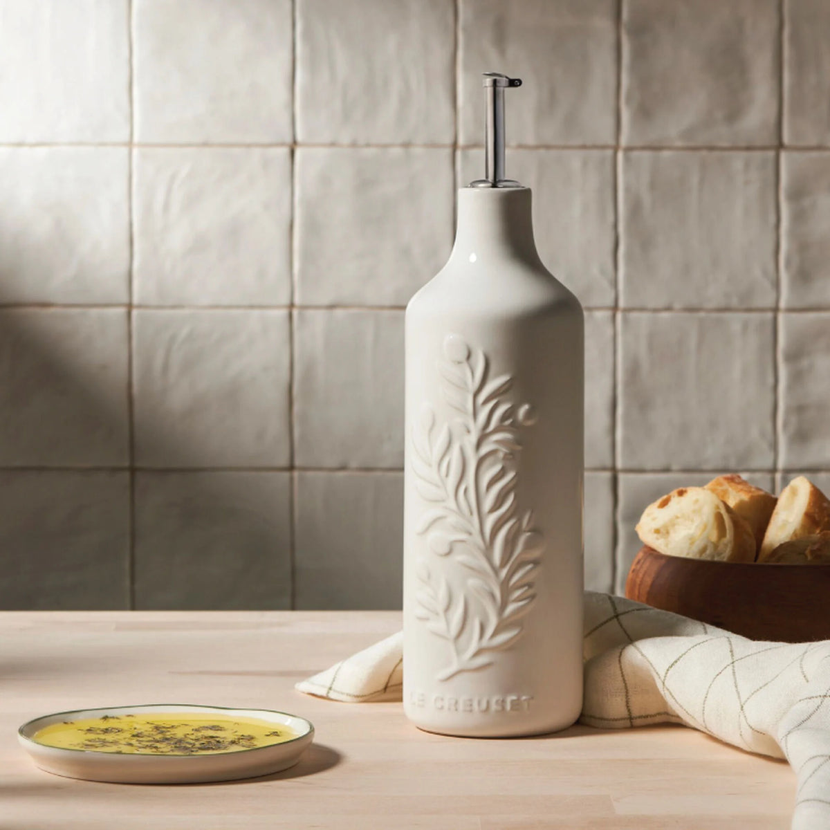 Olive Branch Collection Oil Cruet