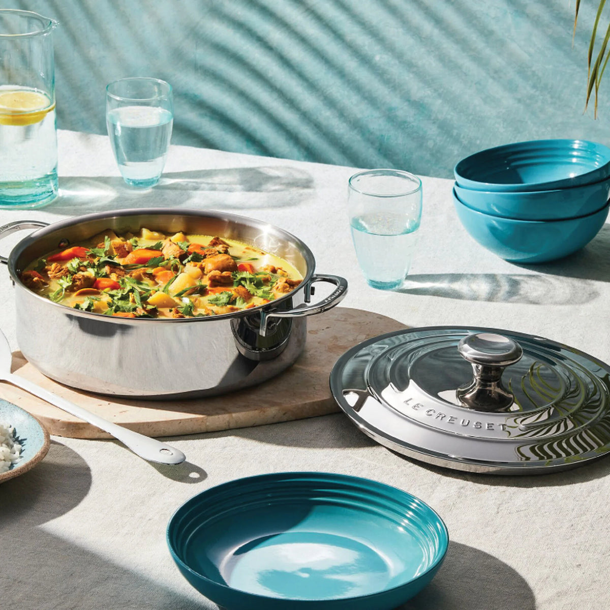 Signature Stainless Steel Rondeau Pan